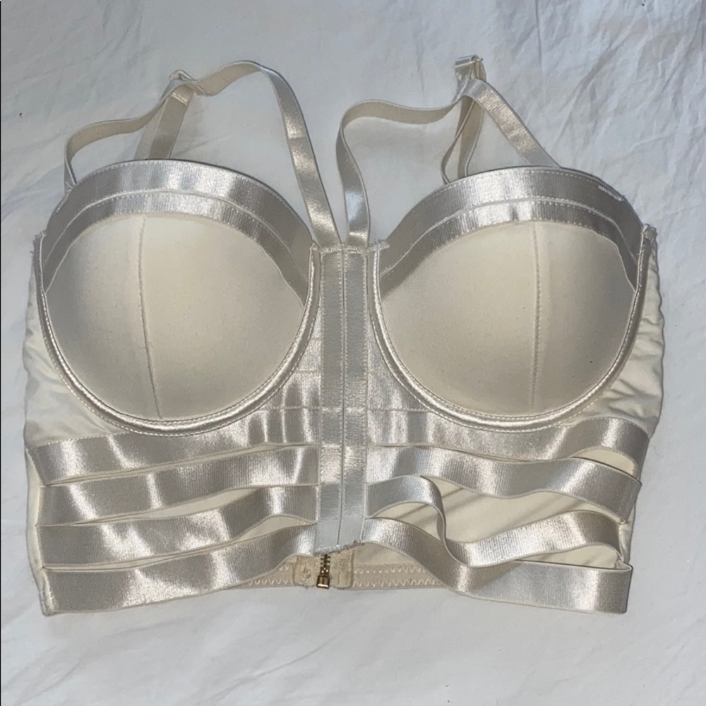 Strappy bustier
